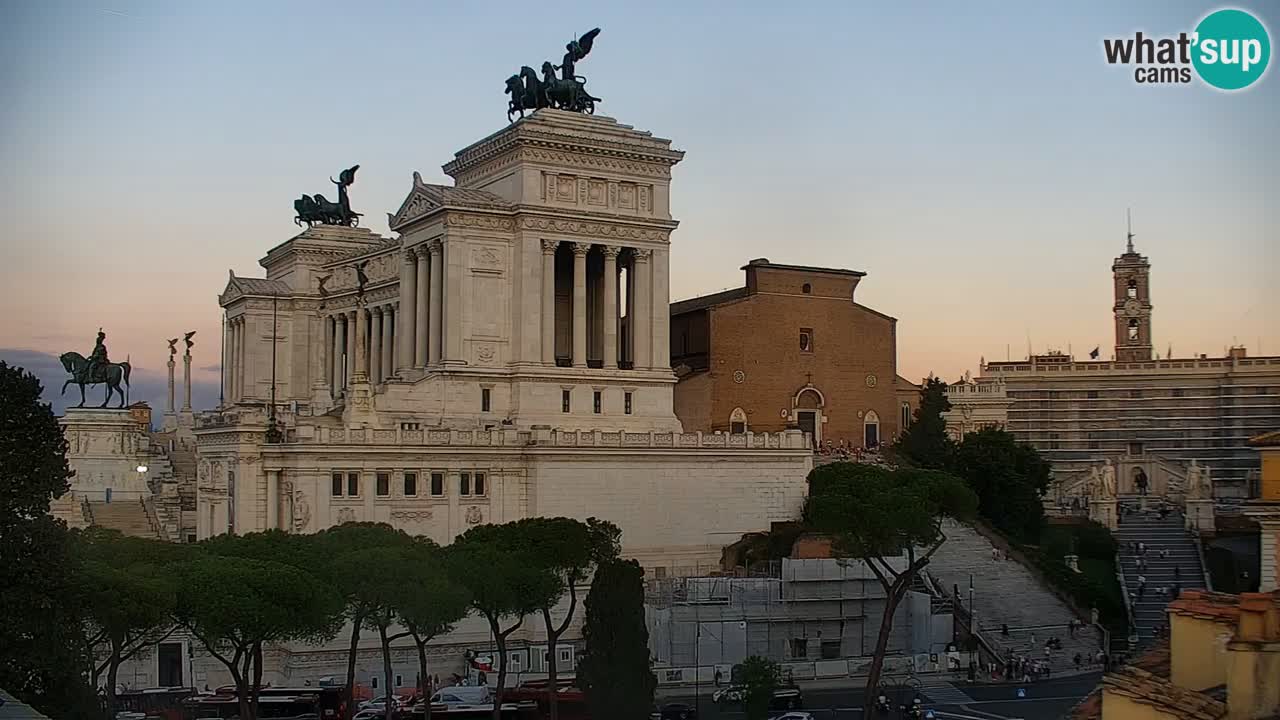 Rome Livecam – Vittoriano webcam – Autel de La Patrie