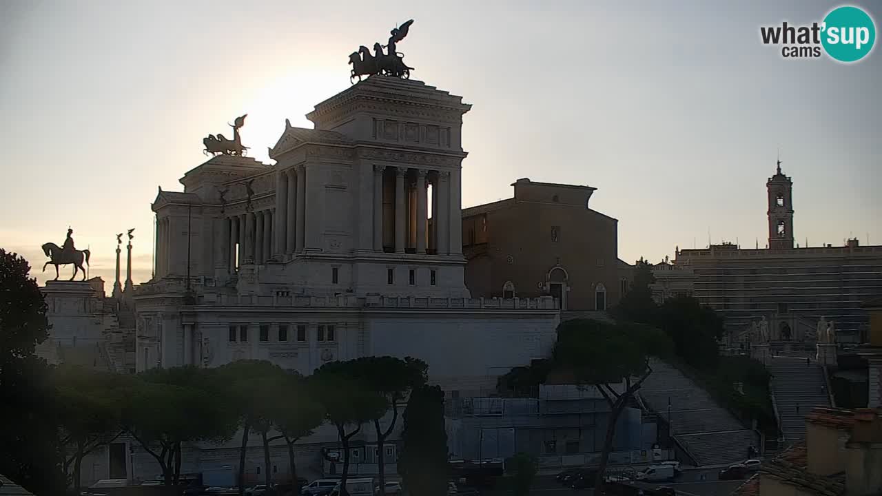 Rome Livecam – Vittoriano webcam – Altare della Patria