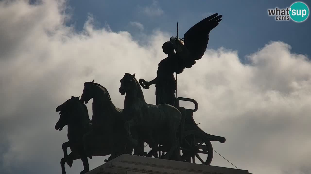 Rome Livecam – Vittoriano webcam – Altare della Patria