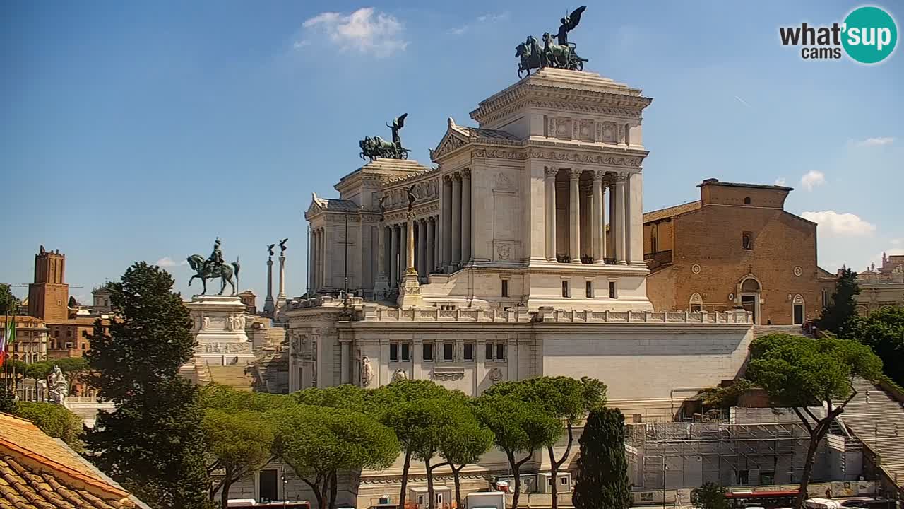 Roma Camera en vivo – Vittoriano webcam – Altare della Patria