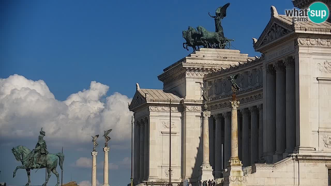 Rim Spletna kamera – Vittoriano – Oltar domovine