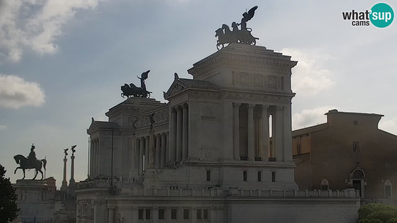 Rome Livecam – Vittoriano webcam – Autel de La Patrie