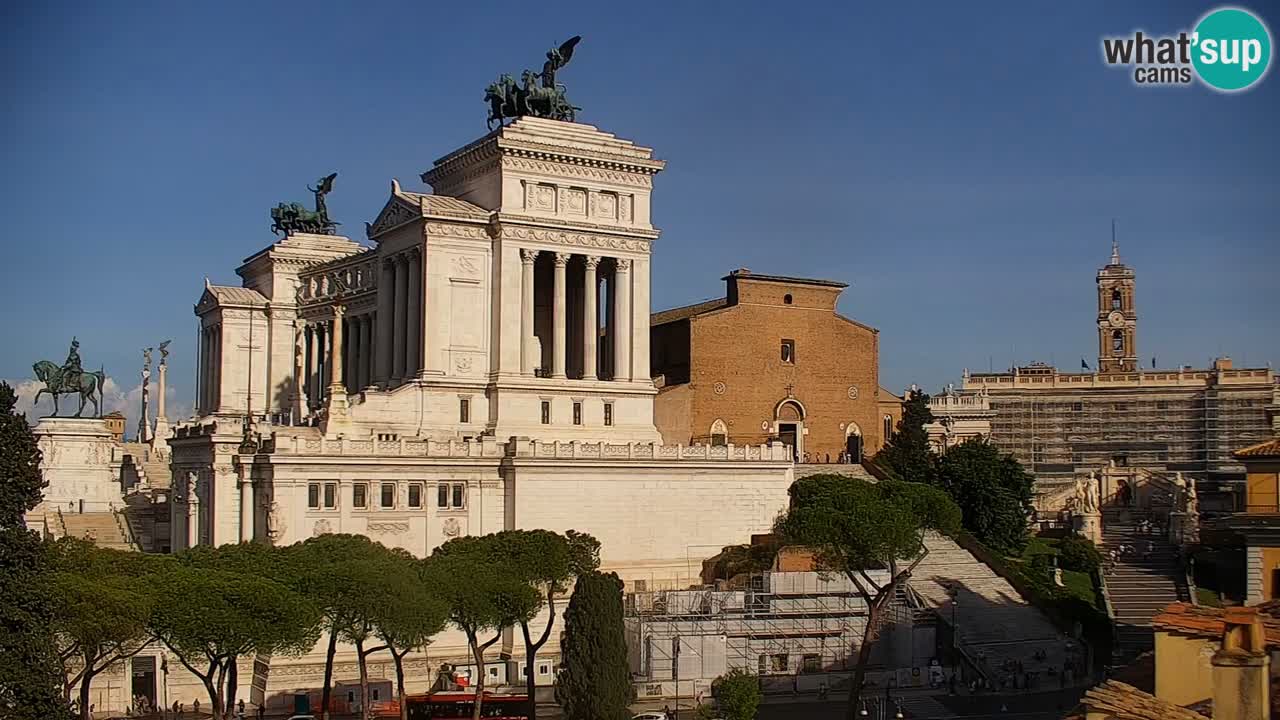 Roma Livecam – Vittoriano webcam – Altare della Patria