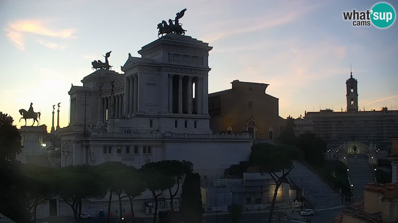 Roma Camera en vivo – Vittoriano webcam – Altare della Patria