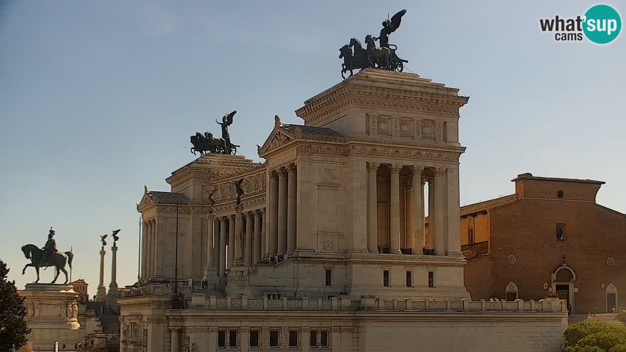 Roma Camera en vivo – Vittoriano webcam – Altare della Patria