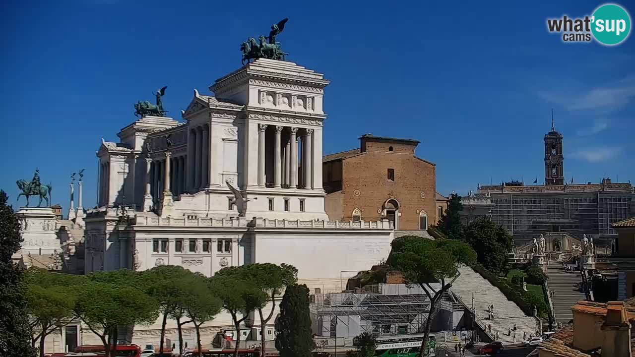 Rome Livecam – Vittoriano webcam – Altare della Patria