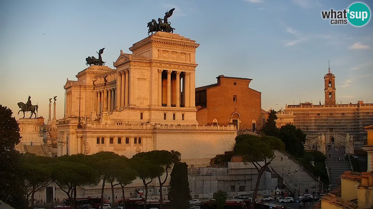 Roma Livecam – Vittoriano webcam – Altare della Patria