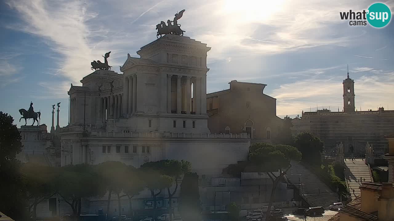 Rome Livecam – Vittoriano webcam – Altare della Patria