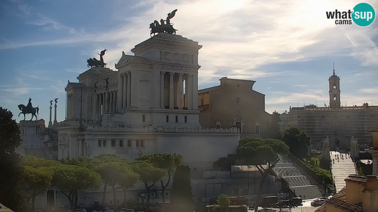Roma Camera en vivo – Vittoriano webcam – Altare della Patria