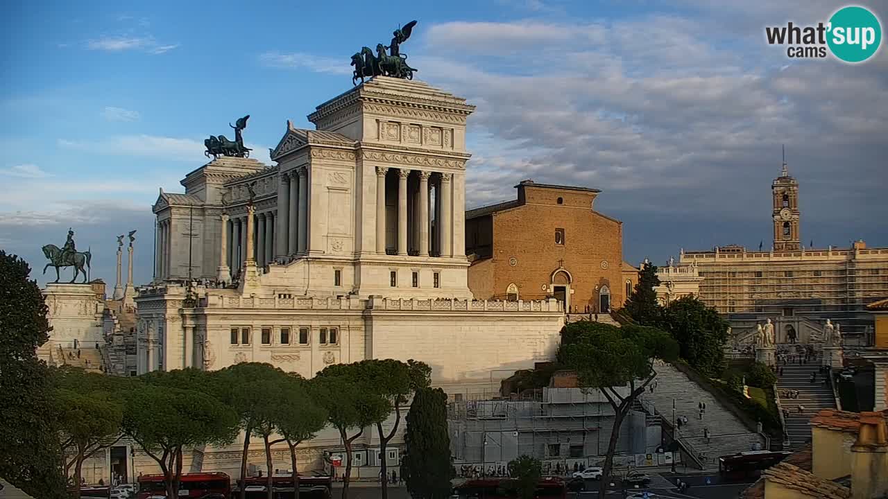 Rome Livecam – Vittoriano webcam – Autel de La Patrie