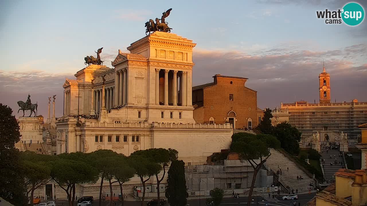 Rome Livecam – Vittoriano webcam – Altare della Patria