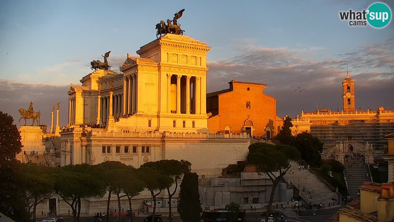 Roma Livecam – Vittoriano webcam – Altare della Patria