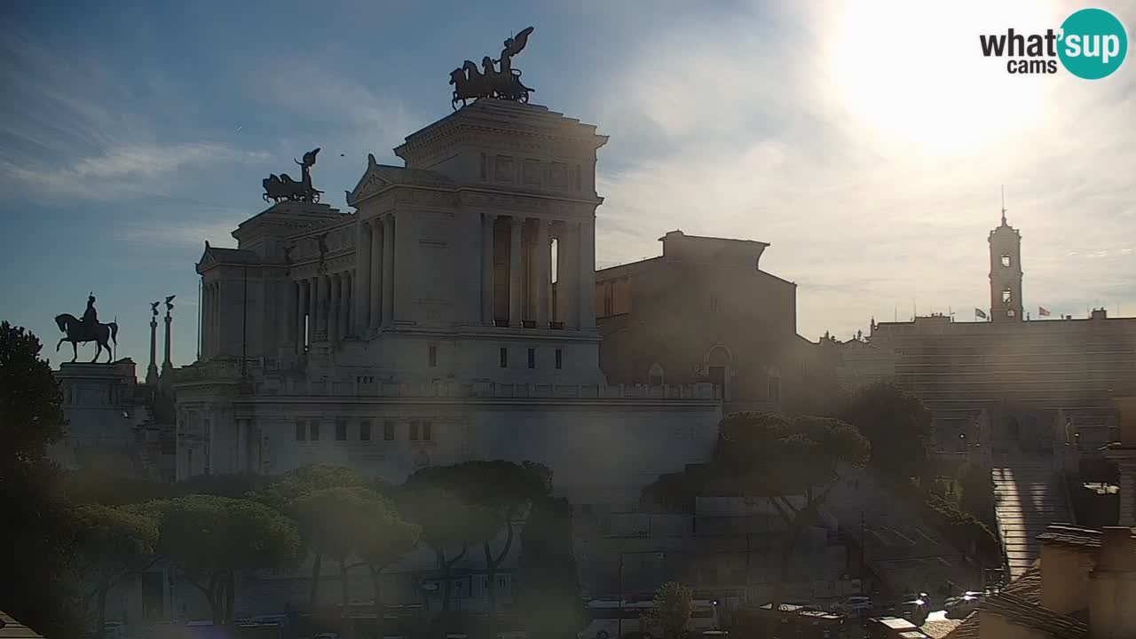 Rome Livecam – Vittoriano webcam – Autel de La Patrie