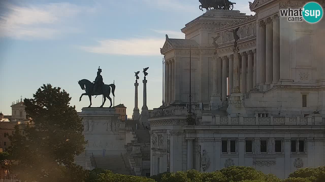 Rome Livecam – Vittoriano webcam – Altare della Patria
