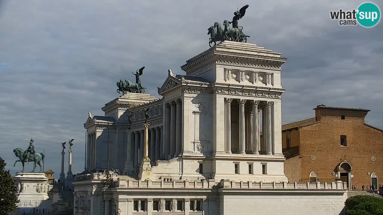Rome Livecam – Vittoriano webcam – Altare della Patria