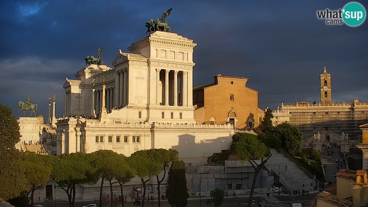 Rome Livecam – Vittoriano webcam – Altare della Patria