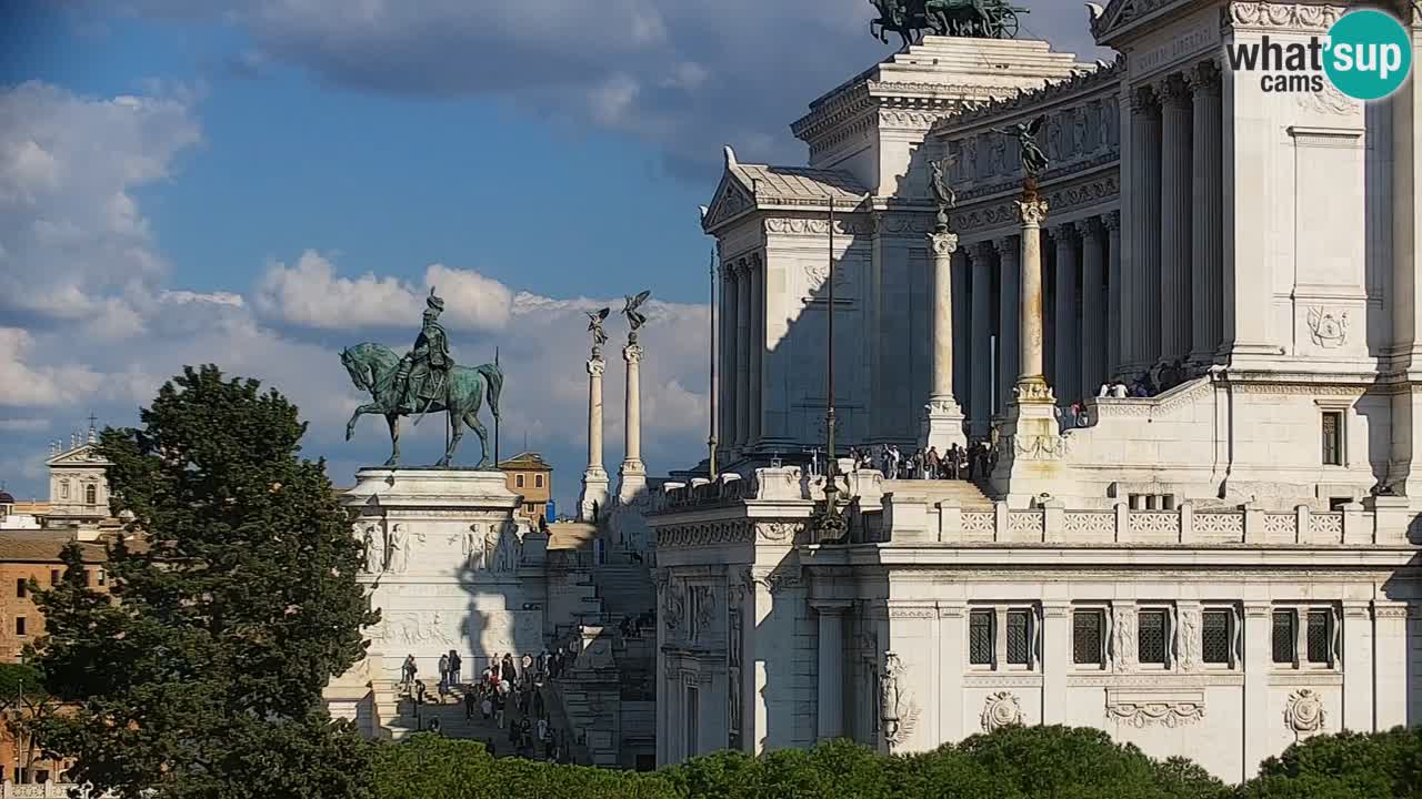 Roma Livecam – Vittoriano webcam – Altare della Patria