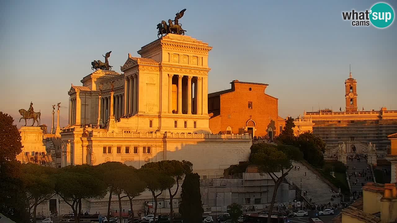 Rome Livecam – Vittoriano webcam – Altare della Patria