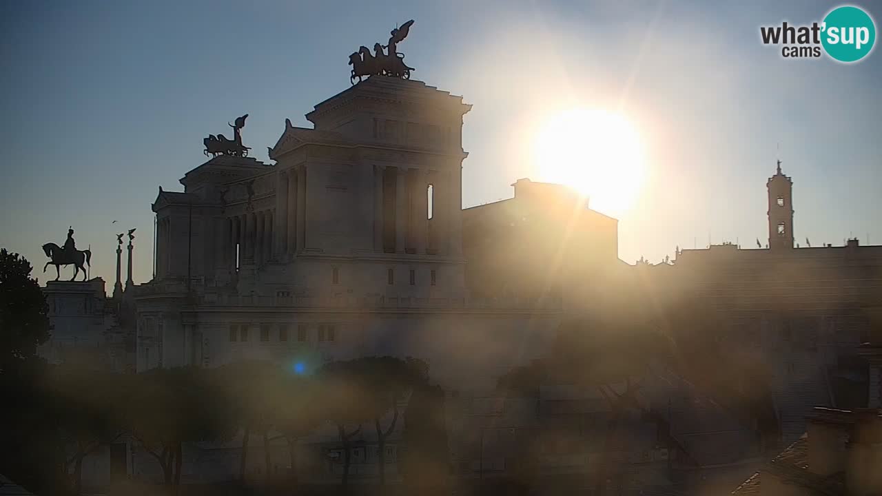 Rome Livecam – Vittoriano webcam – Altare della Patria