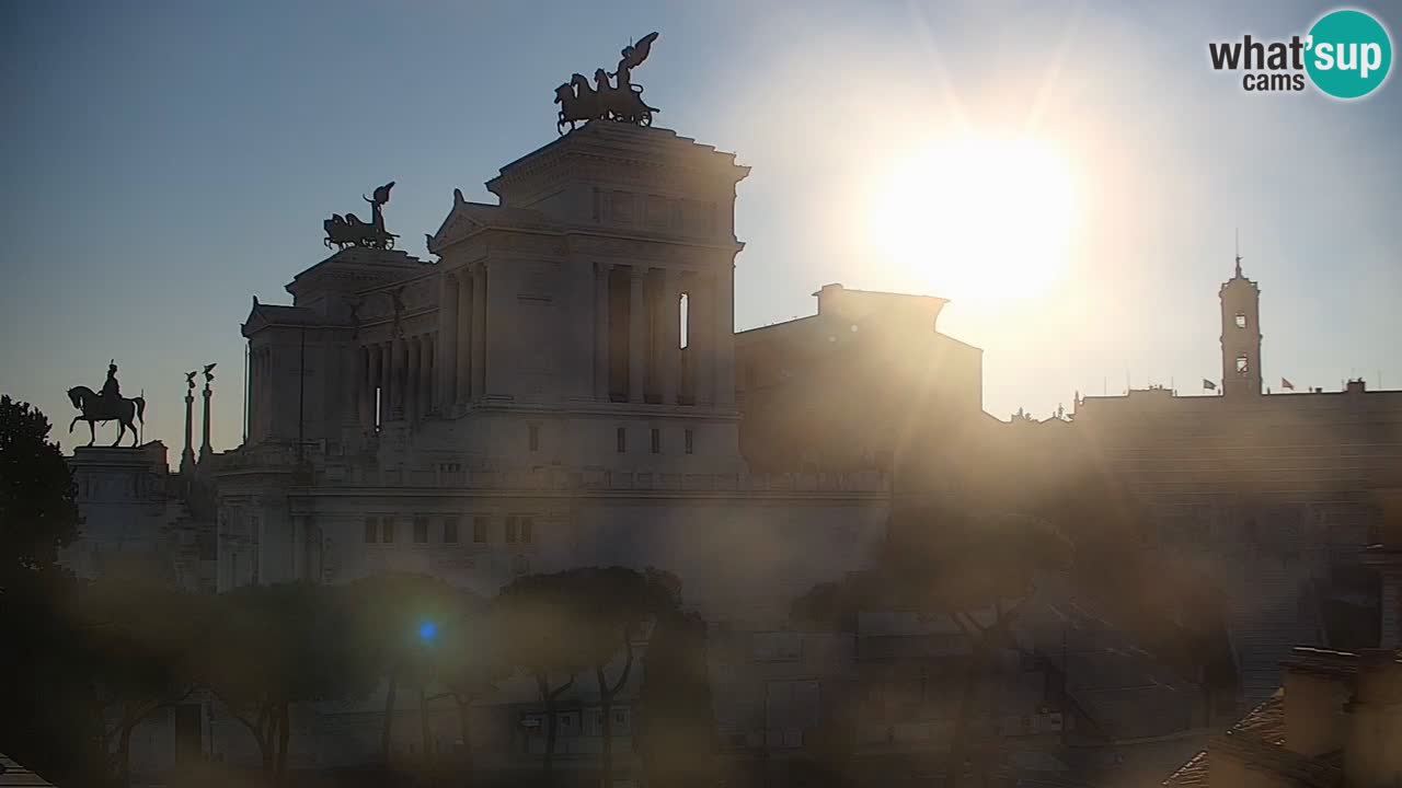 Rome Livecam – Vittoriano webcam – Altare della Patria