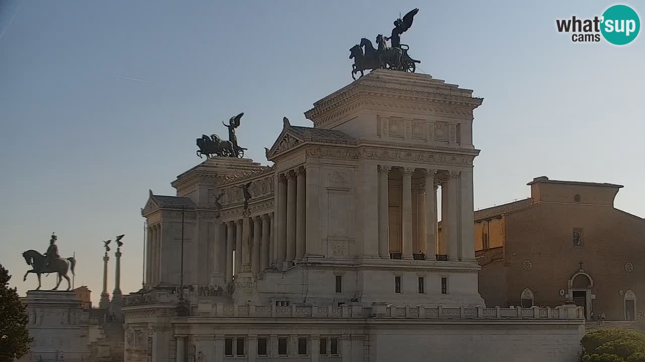 Roma Camera en vivo – Vittoriano webcam – Altare della Patria