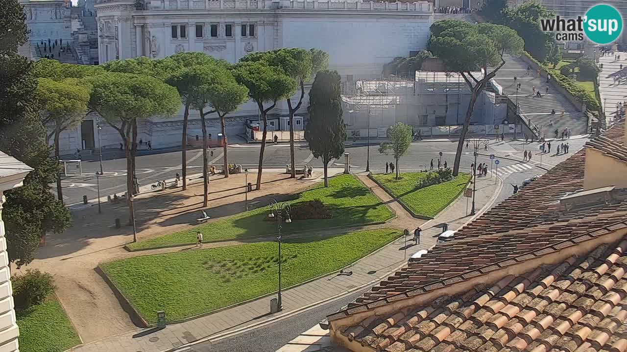 Roma Camera en vivo – Vittoriano webcam – Altare della Patria
