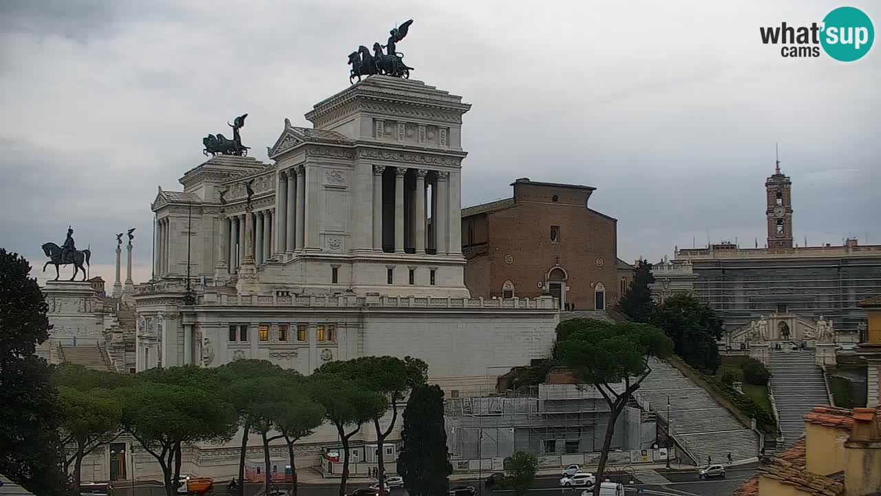 Rome Livecam – Vittoriano webcam – Altare della Patria