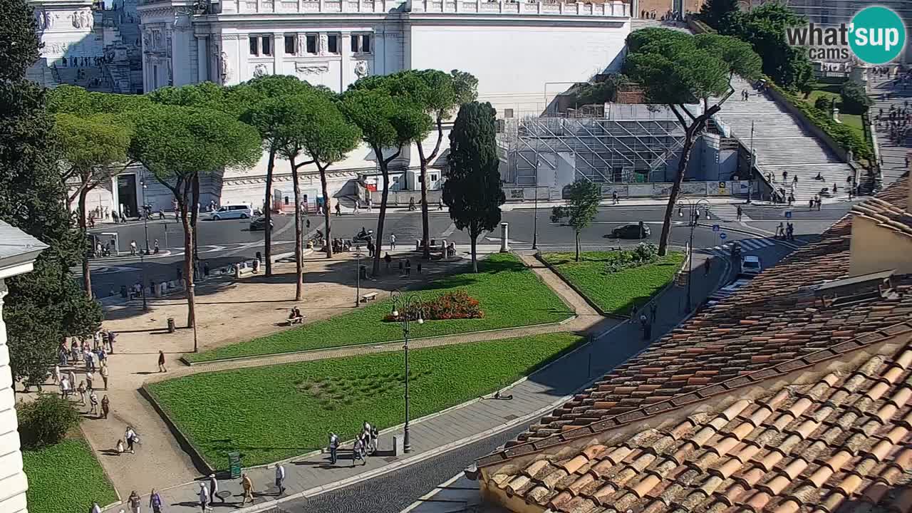 Roma Camera en vivo – Vittoriano webcam – Altare della Patria
