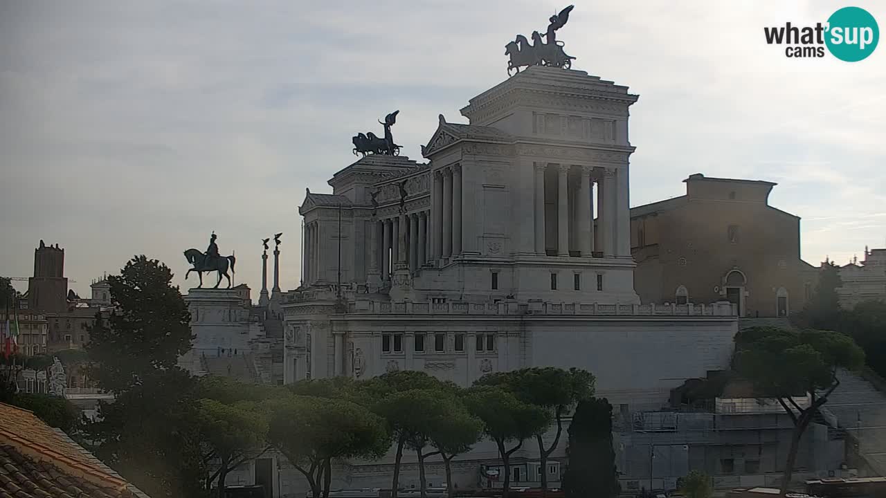 Rome Livecam – Vittoriano webcam – Autel de La Patrie