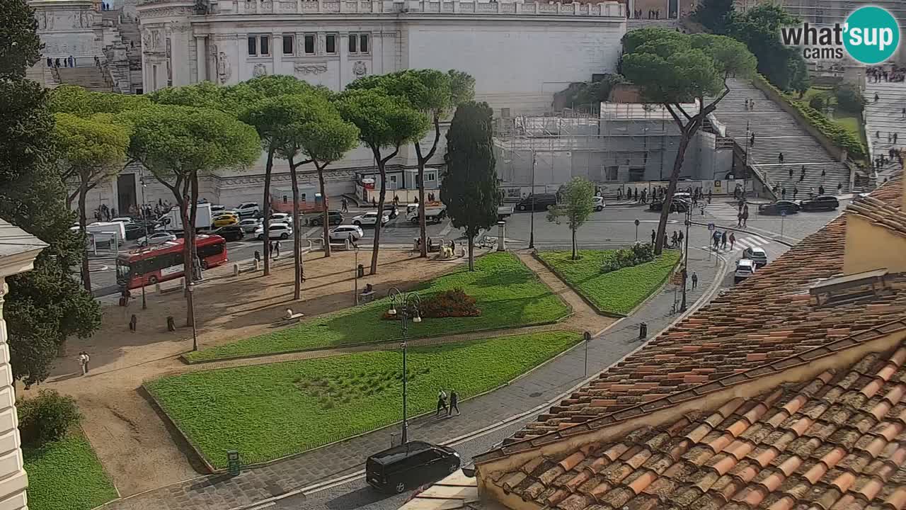 Rim Spletna kamera – Vittoriano – Oltar domovine