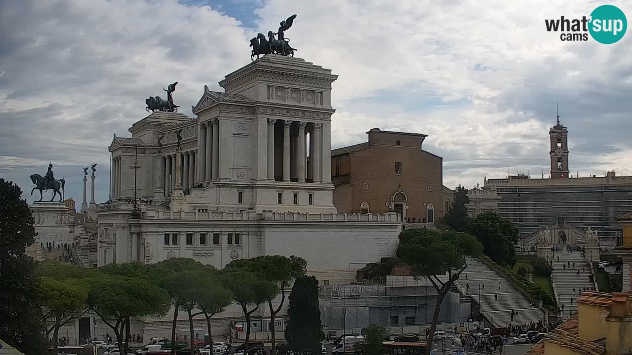 Roma Livecam – Vittoriano webcam – Altare della Patria