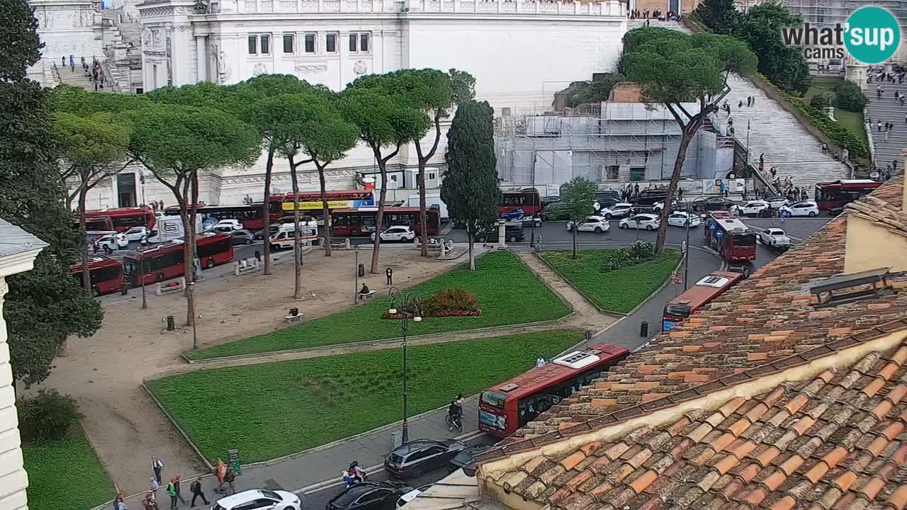 Roma Livecam – Vittoriano webcam – Altare della Patria