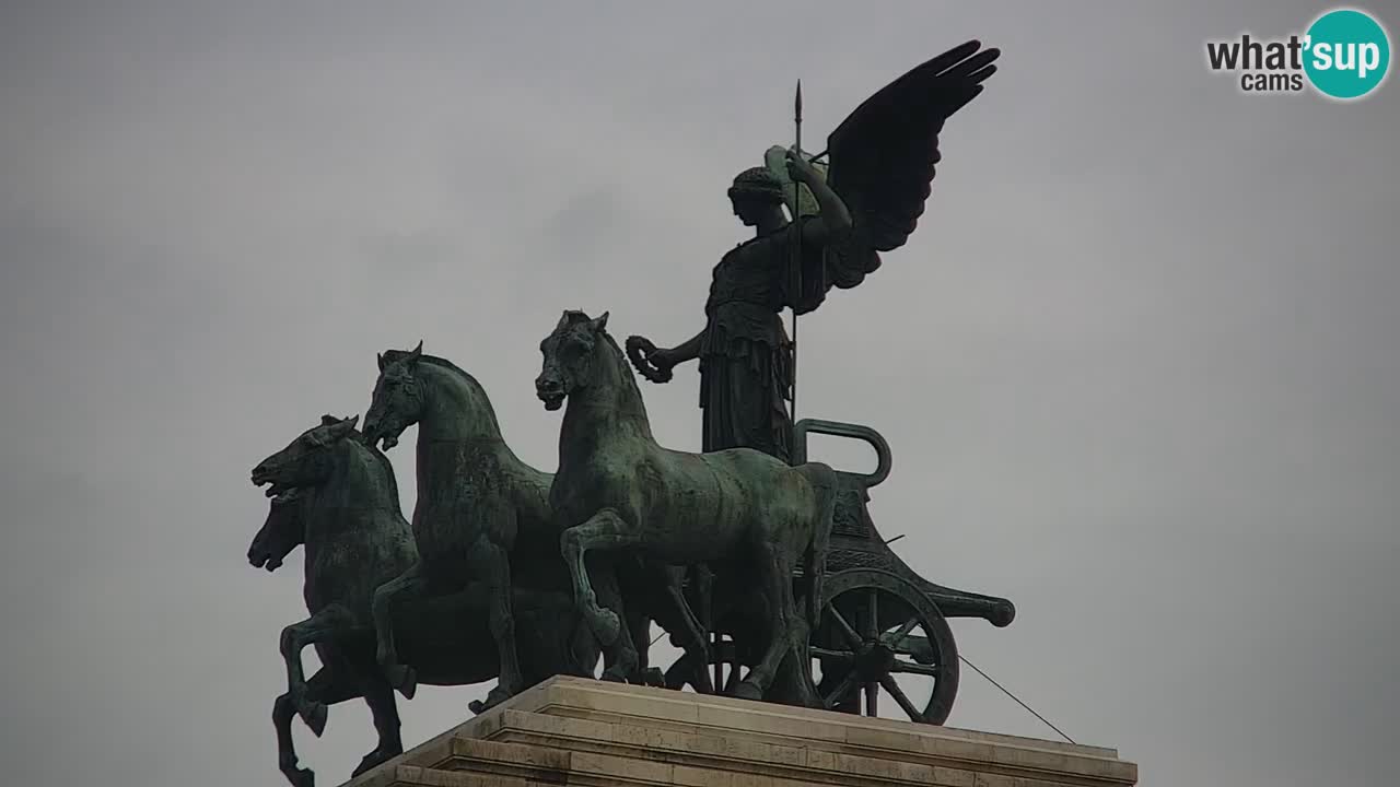 Rome Livecam – Vittoriano webcam – Autel de La Patrie