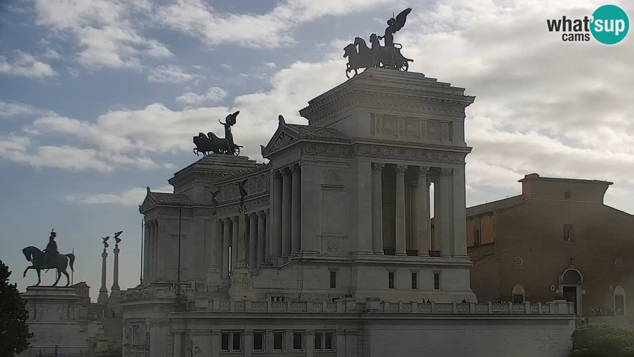 Rome Livecam – Vittoriano webcam – Autel de La Patrie