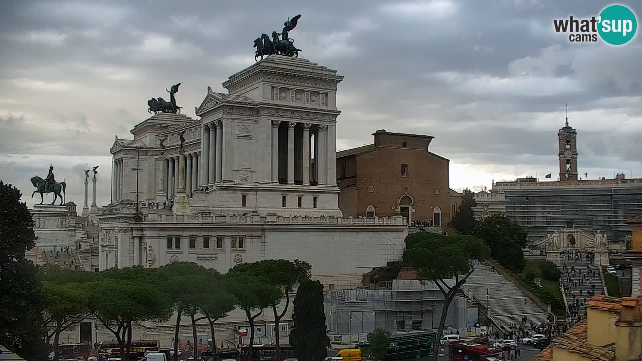 Rome Livecam – Vittoriano webcam – Altare della Patria