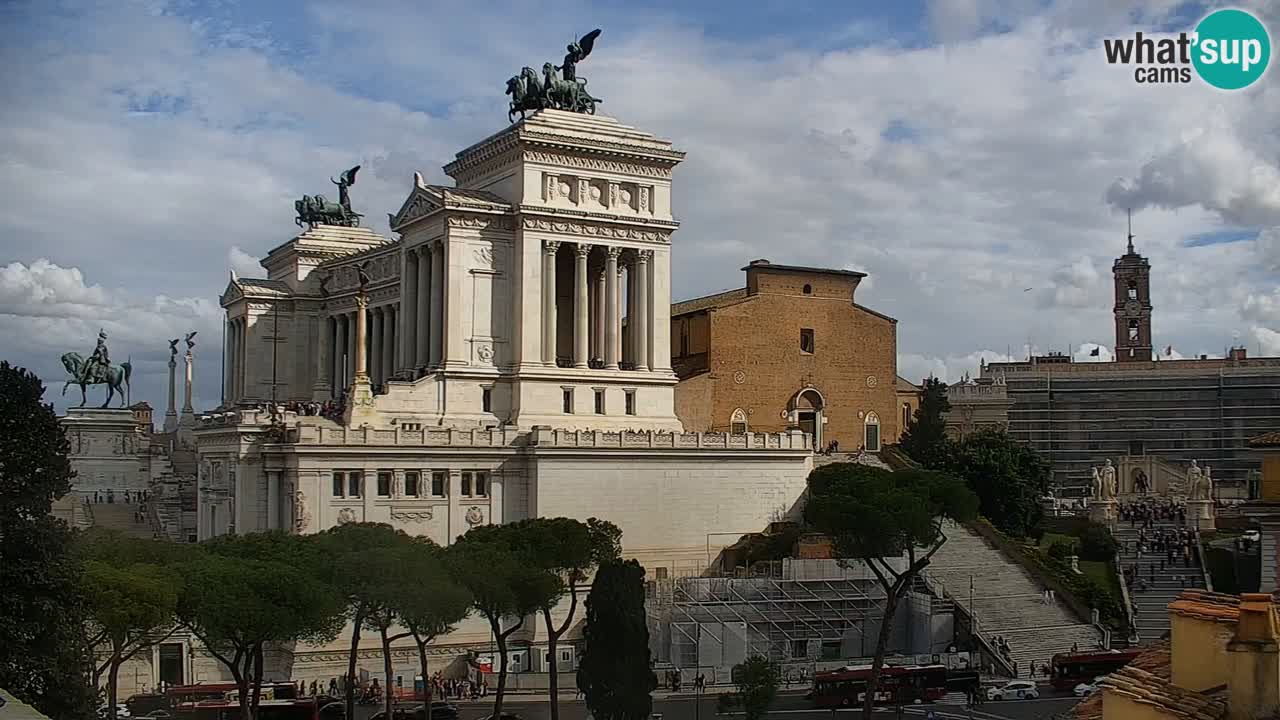 Roma Camera en vivo – Vittoriano webcam – Altare della Patria