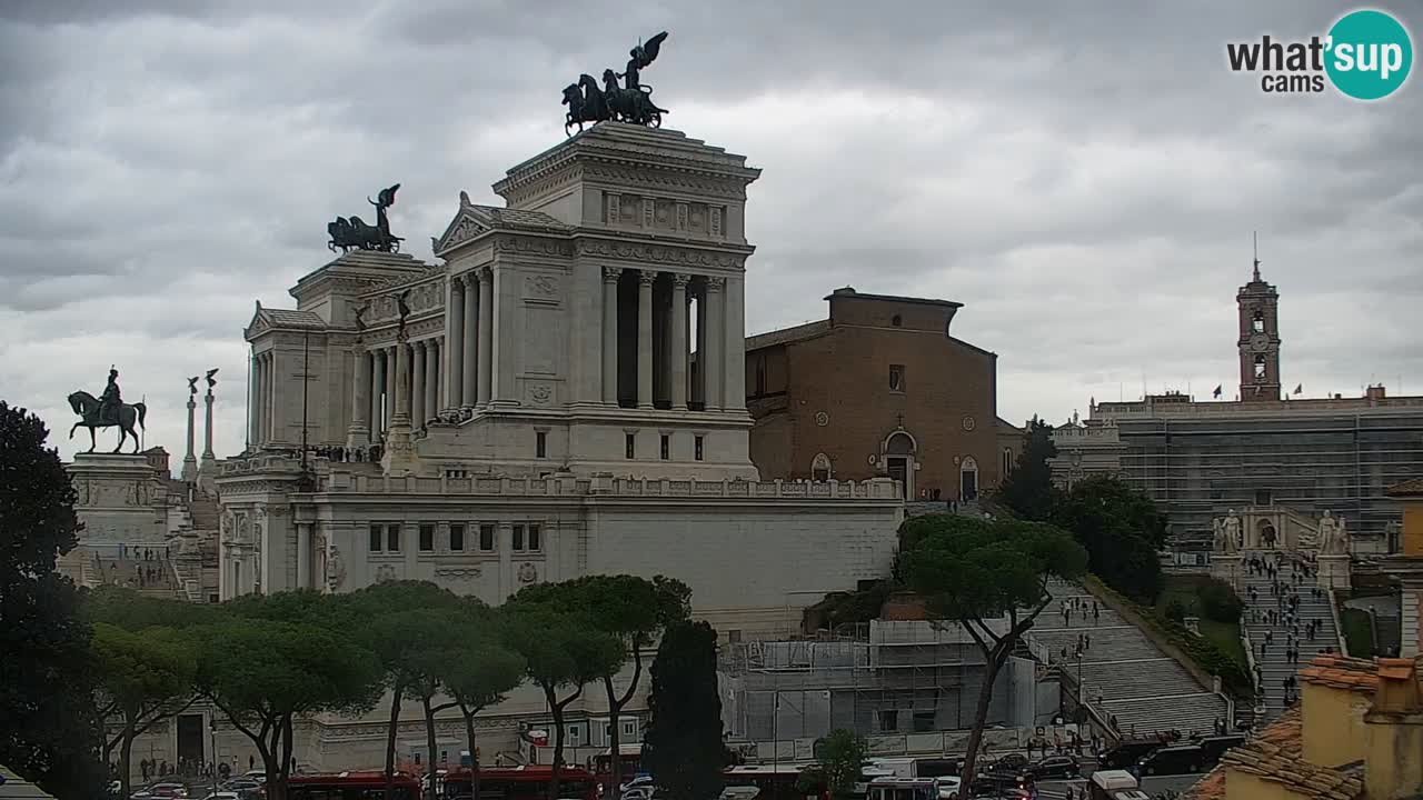 Rome Livecam – Vittoriano webcam – Autel de La Patrie