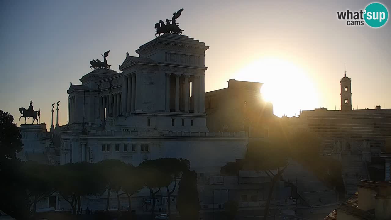 Roma Camera en vivo – Vittoriano webcam – Altare della Patria