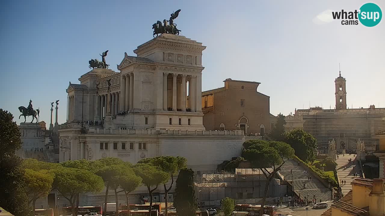 Roma Camera en vivo – Vittoriano webcam – Altare della Patria