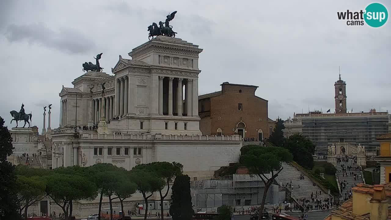 Roma Camera en vivo – Vittoriano webcam – Altare della Patria