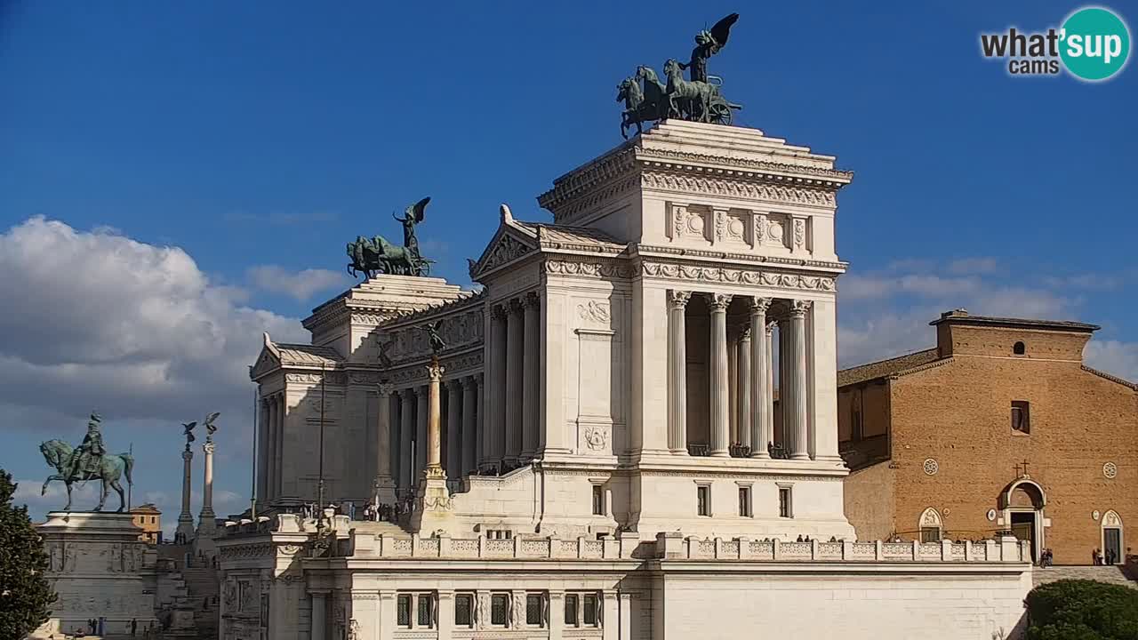 Rome Livecam – Vittoriano webcam – Autel de La Patrie