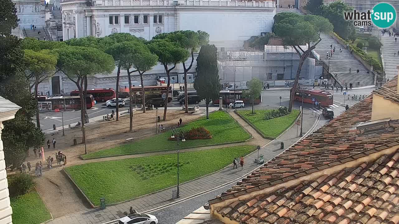 Roma Livecam – Vittoriano webcam – Altare della Patria