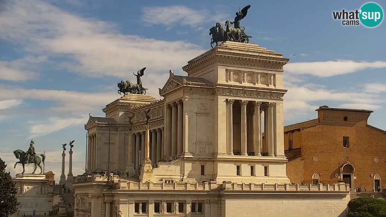 Rome Livecam – Vittoriano webcam – Autel de La Patrie