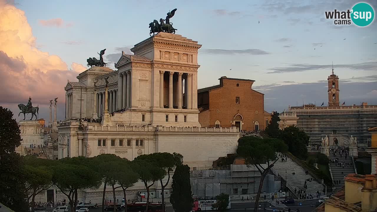 Roma Livecam – Vittoriano webcam – Altare della Patria