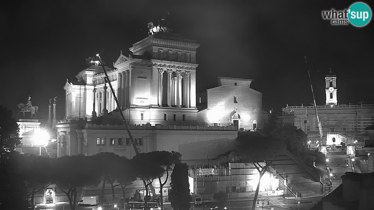 Rim Spletna kamera – Vittoriano – Oltar domovine