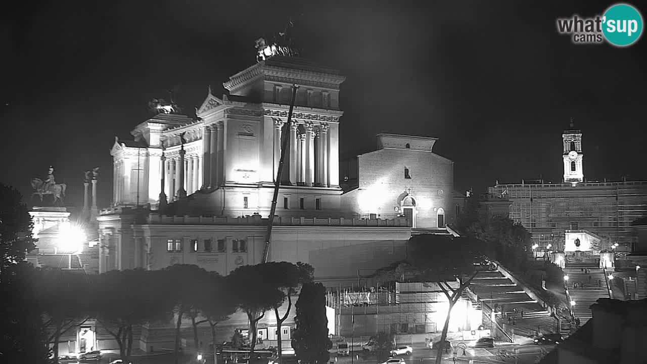 Rim Spletna kamera – Vittoriano – Oltar domovine