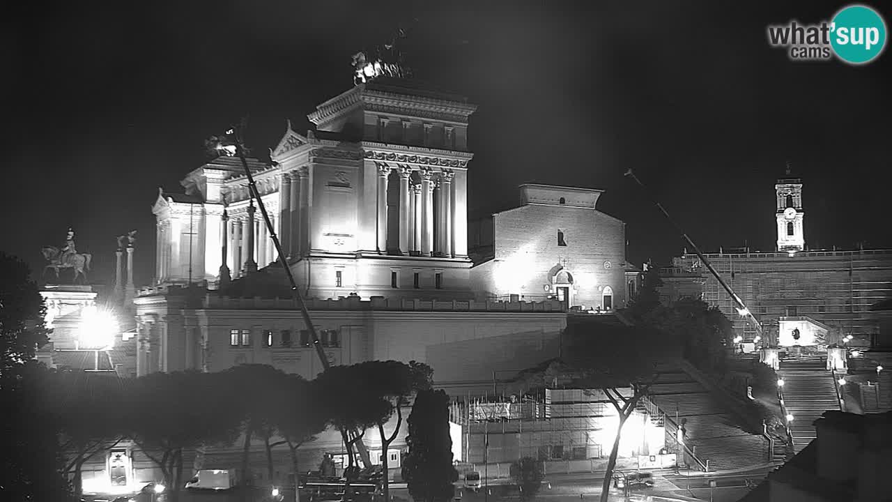 Rim Spletna kamera – Vittoriano – Oltar domovine