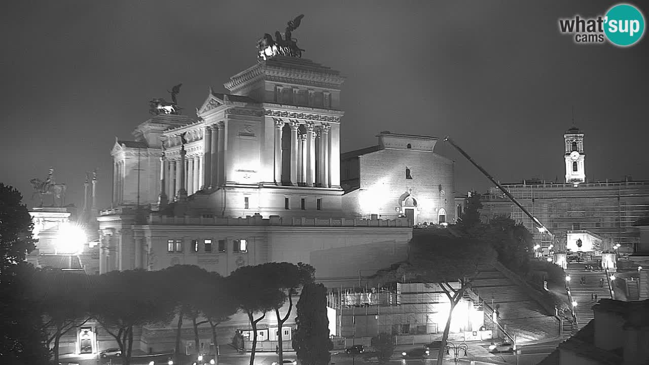 Rim Spletna kamera – Vittoriano – Oltar domovine