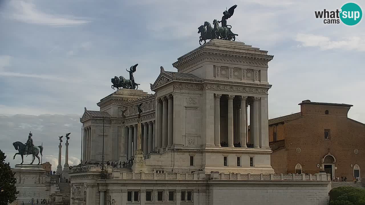 Rim Spletna kamera – Vittoriano – Oltar domovine