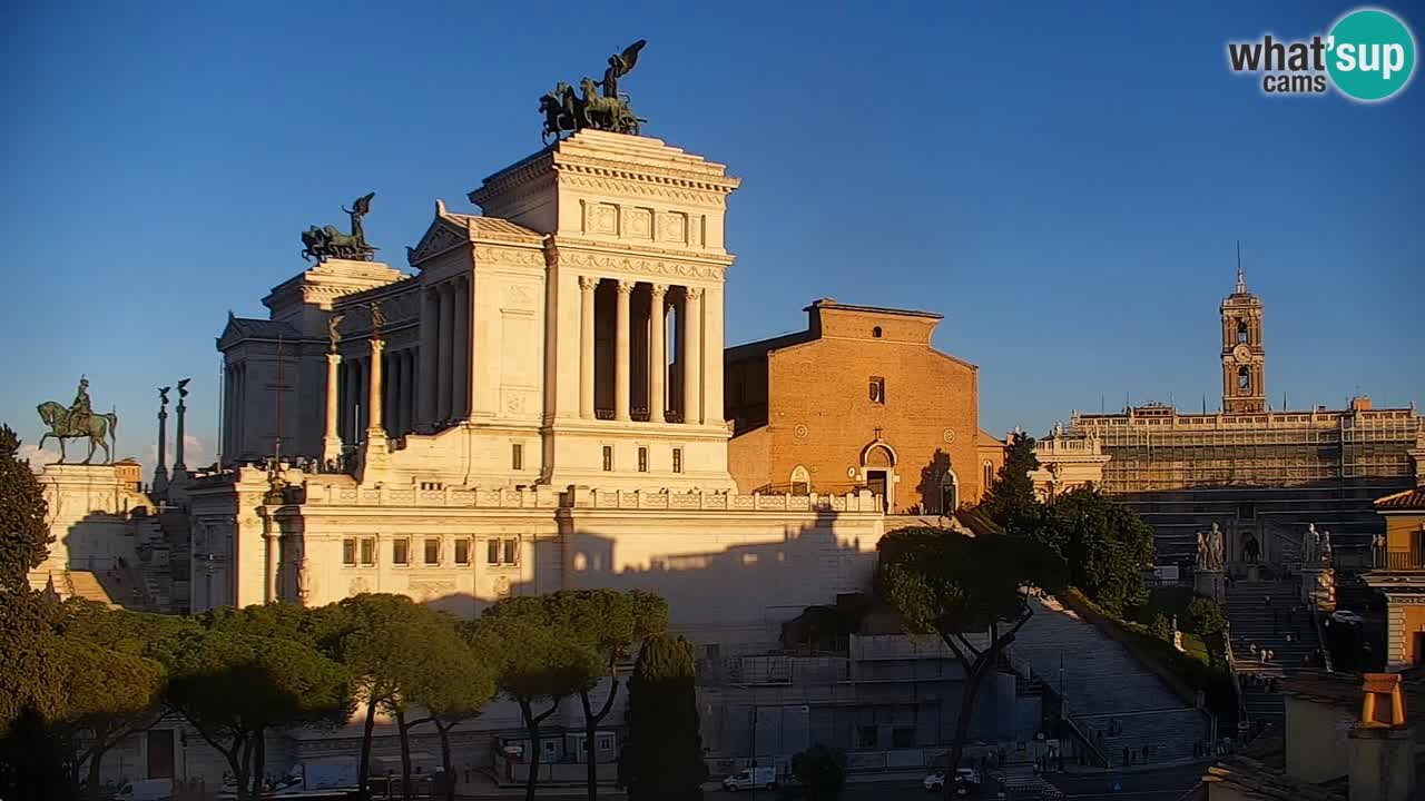 Roma Livecam – Vittoriano webcam – Altare della Patria